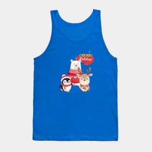 Three Wise Animals Tank Top